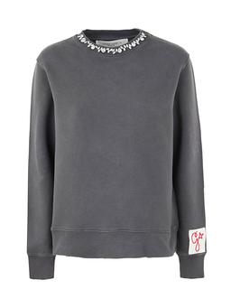 Golden Goose Sweatshirt With Crystals Crewneck