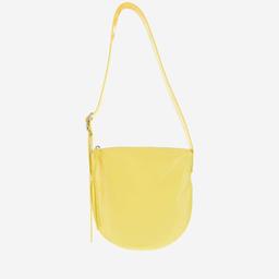 Jil Sander Crinkled Leather Small Shoulder Bag