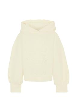 Zadig & Voltaire Ivory Sweatshirt For Girl With Logo