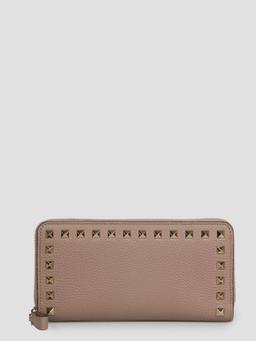 Valentino Garavani Rockstud Zipped Wallet