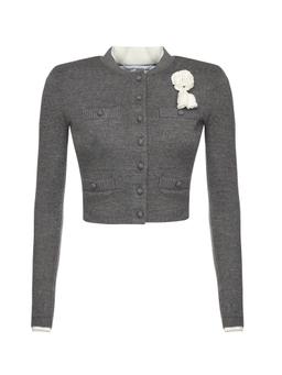 self-portrait Floral Cardigan