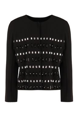 Max Mara Studio Manto Crêpe De Chine Jacket