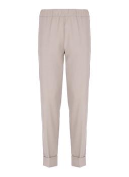 D. Exterior Viscose Blend Pants