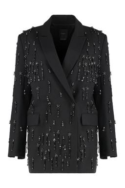 Pinko Blazer With Crystals And Pearls