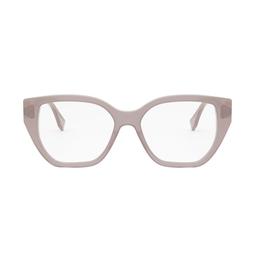 Fendi Eyewear Fendi Fe50100i Ff Diamonds 072 Rosa Chiaro Glasses