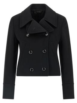 Brioni Cashmere Cropped Coat