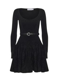 self-portrait Chenille Knit Dress