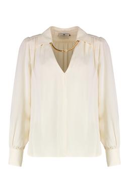 Elisabetta Franchi Georgette Blouse