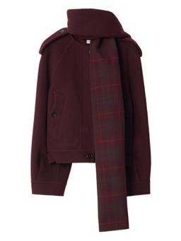 Burberry Jacket With Detachable Scarf