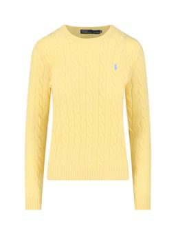 Polo Ralph Lauren Logo Braided Sweater
