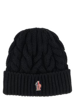 Moncler Grenoble Braided Wool Beanie