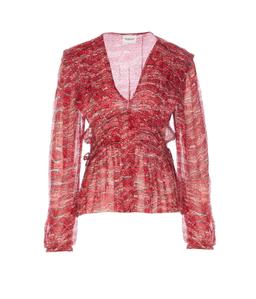 Marant Étoile Axeline Textured Top