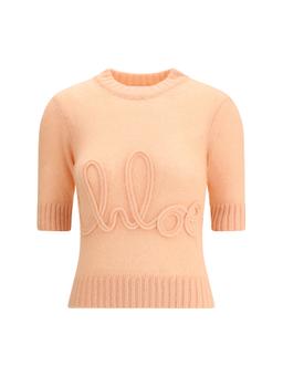 Chloé Logo Wool Sweater