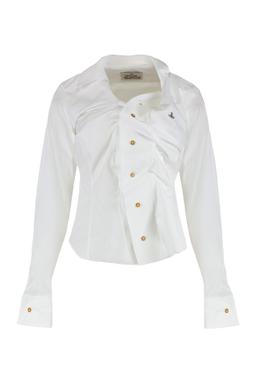 Vivienne Westwood Drunken Shirt In Cotton