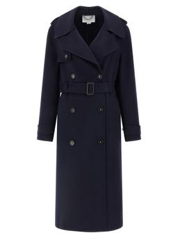 Stella McCartney Double-breasted Wool Trench Coat