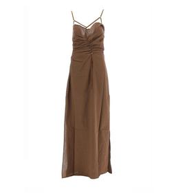 Jacquemus Ruched Slip Flared Dress