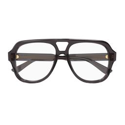 Chloé Ch0339o Linea Chloé 001 Grey Transparent Glasses