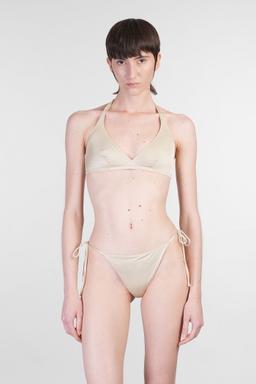 MC2 Saint Barth Gaia Beachwear In Taupe Polyester