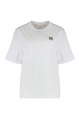 Maison Kitsuné T-shirt Round Neck In Cotton