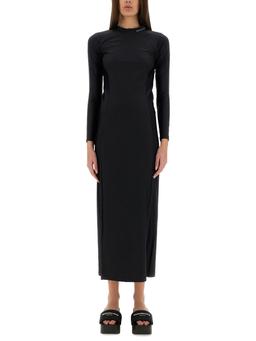 T by Alexander Wang Long Dress With Logo