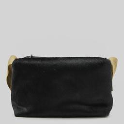 Uma Wang Black Leather Shoulder Bag