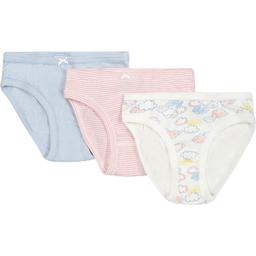Petit Bateau Multicolor Set For Girl With Print And Stripes