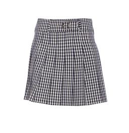 Liu-Jo Check Motif Mini Skirt
