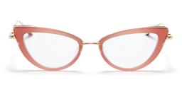 Valentino Eyewear V-daydream - White Gold / Powder Pink Rx Glasses
