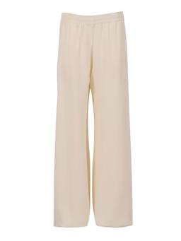Fabiana Filippi Cady Wide Leg Trousers With Elastic Waistband