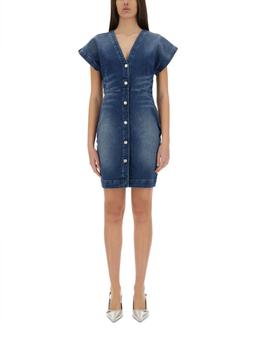 M05CH1N0 Jeans Denim Dress