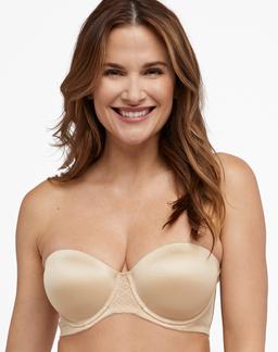 Bali One Smooth U Stay In Place Strapless Bra Taupe 36DDD