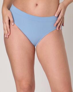 Bali One Smooth U All-Around Smoothing Hi-Cut Panty Upstate Blue 6 Women's