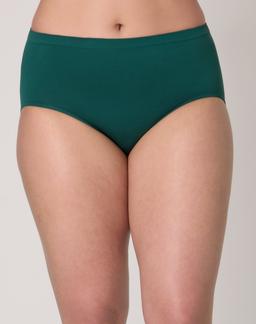 Bali Comfort Revolution Seamless Brief Taffy Green 7 Women's