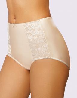 Bali Double Support Brief Light Beige 6 Women's