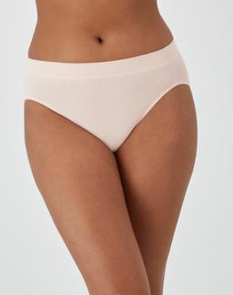 Bali Comfort Revolution Modern Seamless Hi-Cut Panty Sandshell 5 Women's