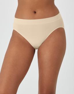 Bali Comfort Revolution Modern Seamless Hi-Cut Panty Taupe 5 Women's