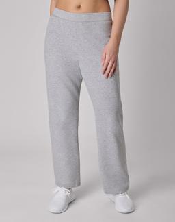 Hanes EcoSmart Women's Fleece Sweatpants with Open Bottom Legs, 30.5" Light