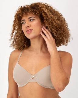Maidenform Everyday Luxe Full Coverage Underwire T-Shirt Bra Evening Blush 34A Women's