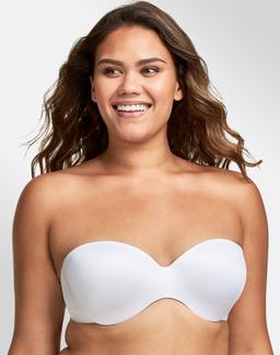 Maidenform Full Coverage Strapless Underwire Bra White 36B Women's
