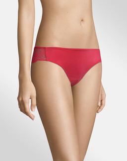 Maidenform Lace Back Tanga Underwear Camera Red-y 5 Women's