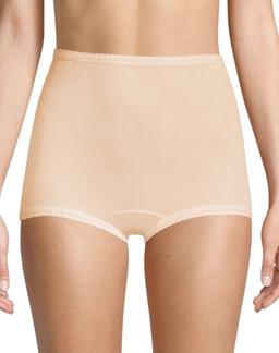 Bali Nylon Freeform Brief Panty Mocha Mist 5 Women's