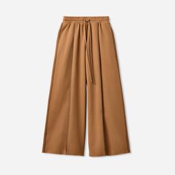 UGG® Women's Classic Wide Leg Pant Cotton Blend Bottoms in Chestnut,