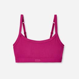 UGG® Women's Tesia Bralette Rib LENZINGu2122 ECOVEROu2122 Viscose Blend Tops in Chroma Pink,