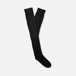 UGG® Women's Zanika Thigh High Cable Acrylic Blend in Black,