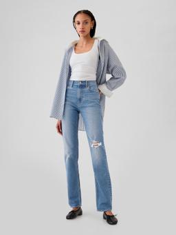 High Rise ’90s Straight Jeans