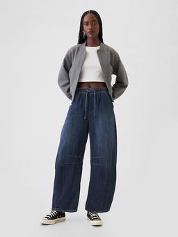 Mid Rise UltraSoft Easy Horseshoe Jeans