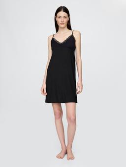 Modal Lace-Trim PJ Dress