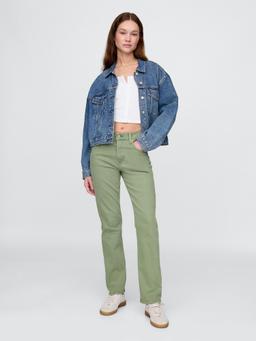 High Rise ’90s Straight Jeans