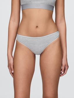 Stretch Cotton Thong