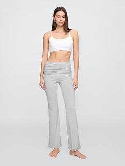 Foldover Flare Leggings